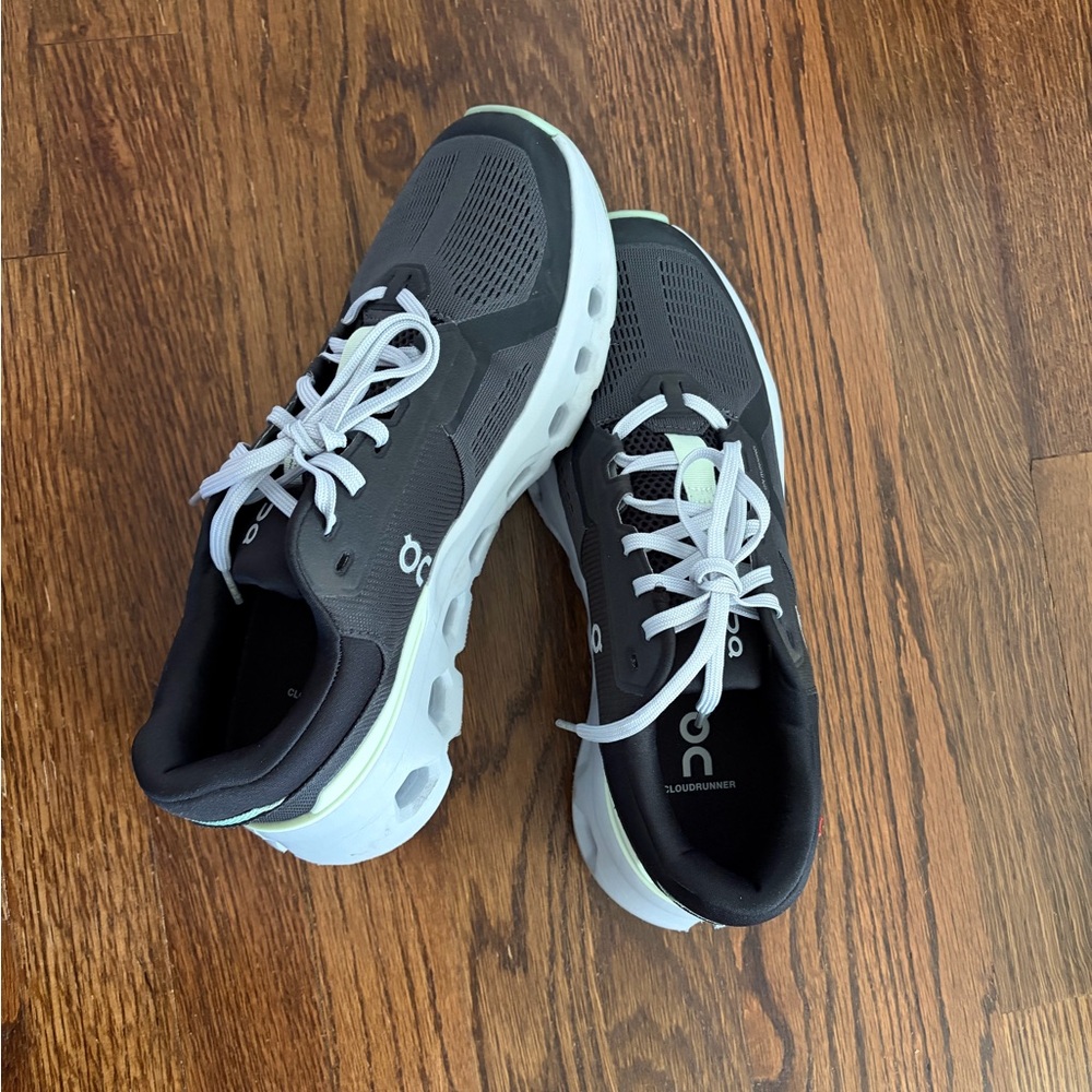 On Running Cloudrunner 2 Shoes in Shadow | Lima colorway